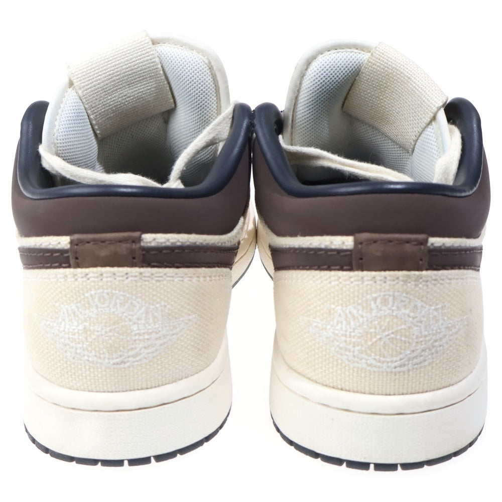NIKE(ナイキ) AIR JORDAN 1 LOW PRM PALE IVORT IB8058-110 エアジョーダン1 ロー PRM ペールアイボリー ローカットスニーカー US9/27cm アイボリー