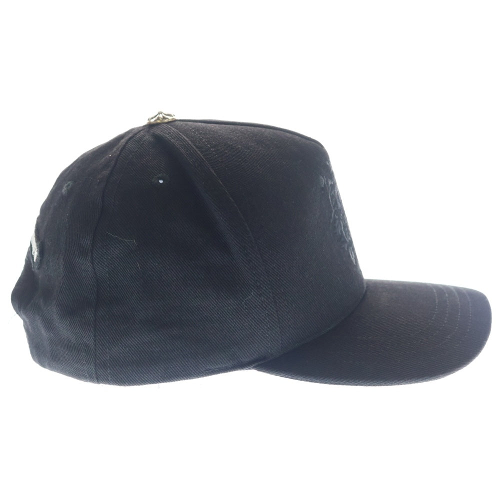 CHROME HEARTS(クロムハーツ) TRUCKER CAP ヴァインダガー刺繍クロスボール付 キャップ ブラック