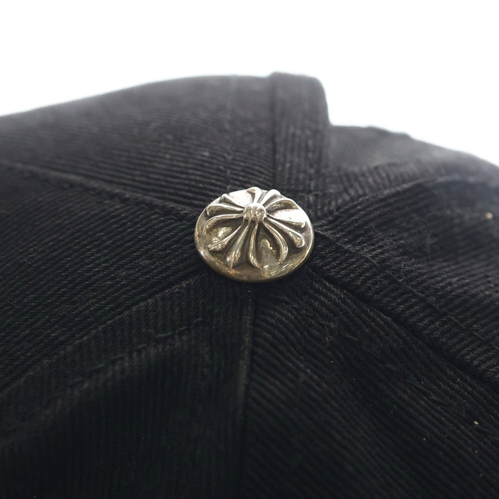 CHROME HEARTS(クロムハーツ) TRUCKER CAP ヴァインダガー刺繍クロスボール付 キャップ ブラック