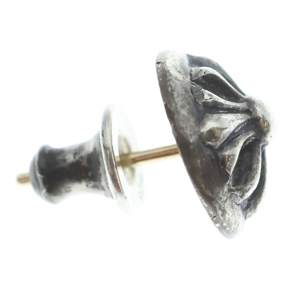 CHROME HEARTS(クロムハーツ) STUD CRSBLL クロスボールスタッドピアス シルバー BCA110