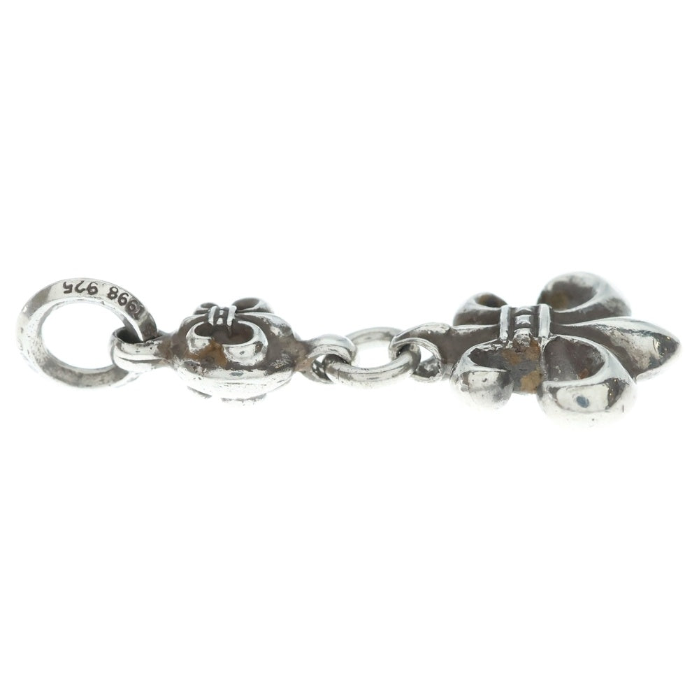 CHROME HEARTS(クロムハーツ) 1BALL BS FLEUR 1ボールBSフレアチャーム ペンダントトップ シルバー BCA198