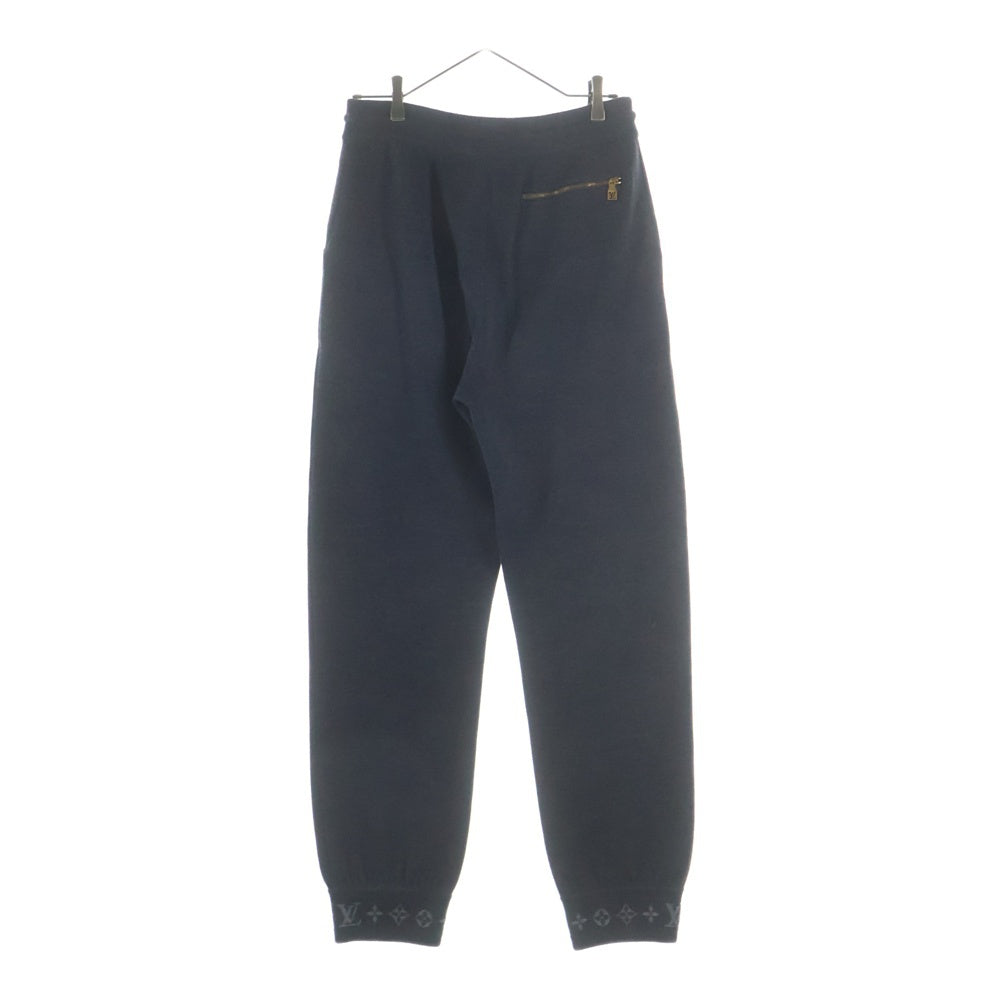LOUIS VUITTON(ルイヴィトン) 25SS ダブルフェイス ニットウール トラベルパンツ グレー 1AGJWR