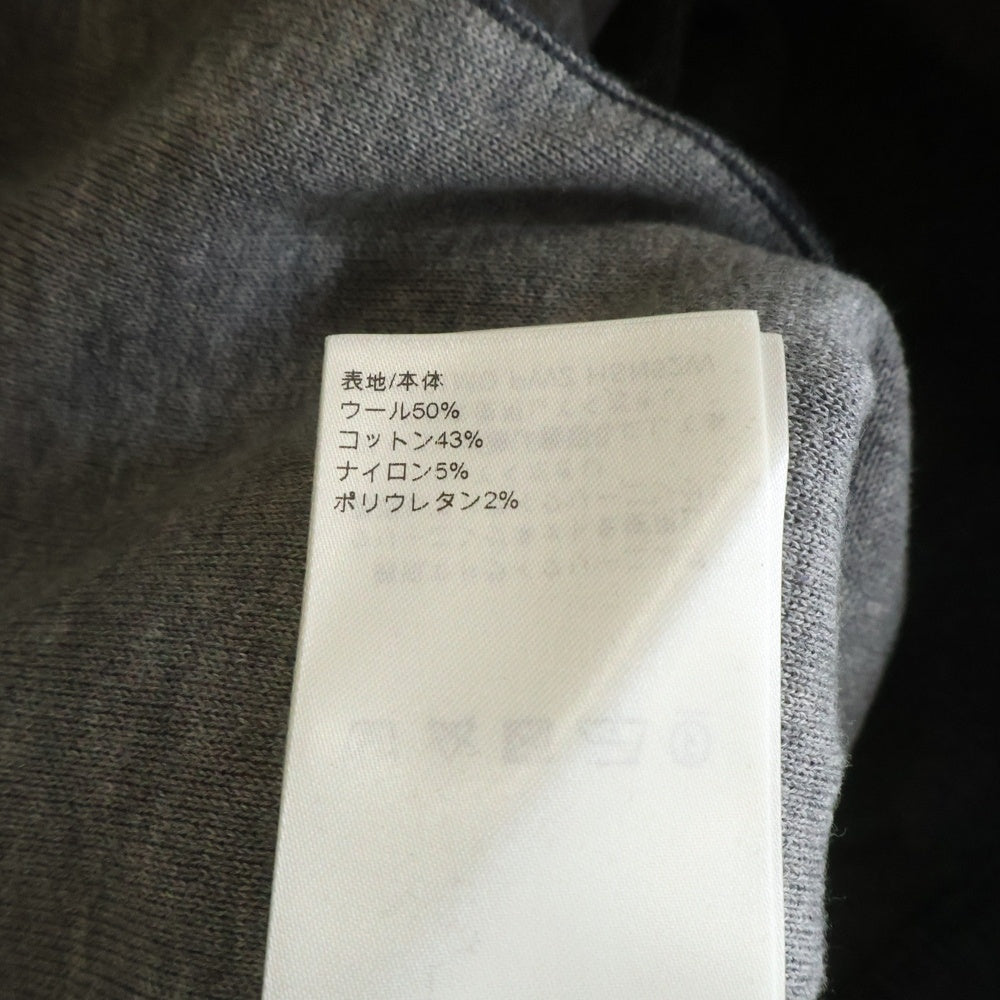 LOUIS VUITTON(ルイヴィトン) 25SS ダブルフェイス ニットウール トラベルパンツ グレー 1AGJWR