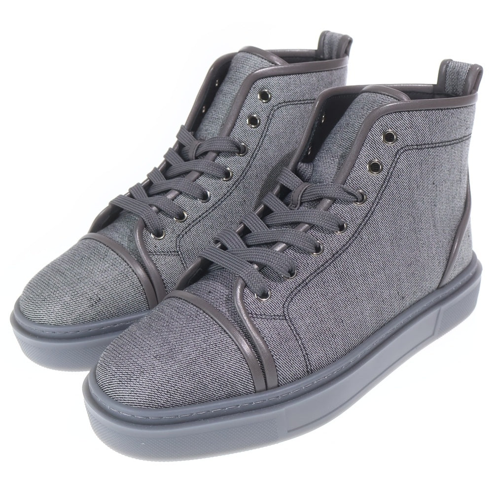 CHRISTIAN LOUBOUTIN(クリスチャンルブタン) High Top Sneakers Adolon アドロン ハイカットスニーカー グレー