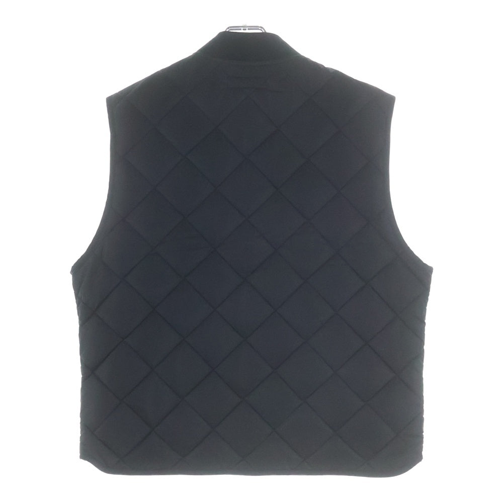 SUPREME(シュプリーム) 23AW PINS QUILTED WORK VEST ピンズ キルティング ベスト ブラック