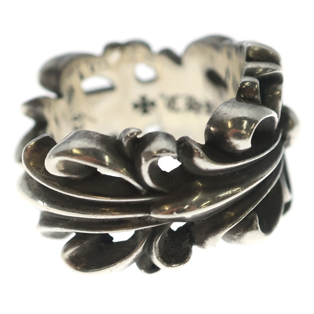 CHROME HEARTS(クロムハーツ) DBL FLRL CRS ダブルフローラルクロス リング シルバー BCA390