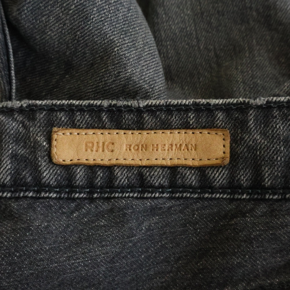 RHC Ron Herman(アールエイチシー ロンハーマン) Robert Wide Fit Black Denim Pants ロバート ワイドフィットデニムパンツ ジーンズ ブラック 4020600077