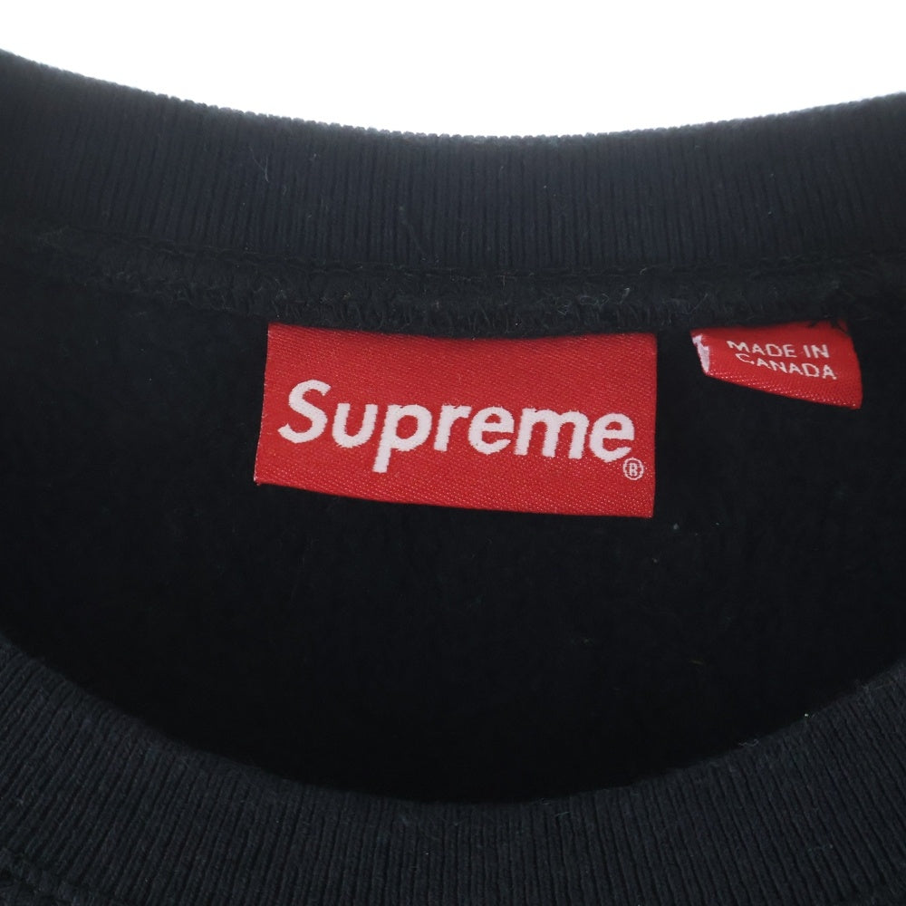 SUPREME(シュプリーム) 18AW Box Logo Crewneck ボックス ロゴ クルーネックスウェットトレーナー ブラック