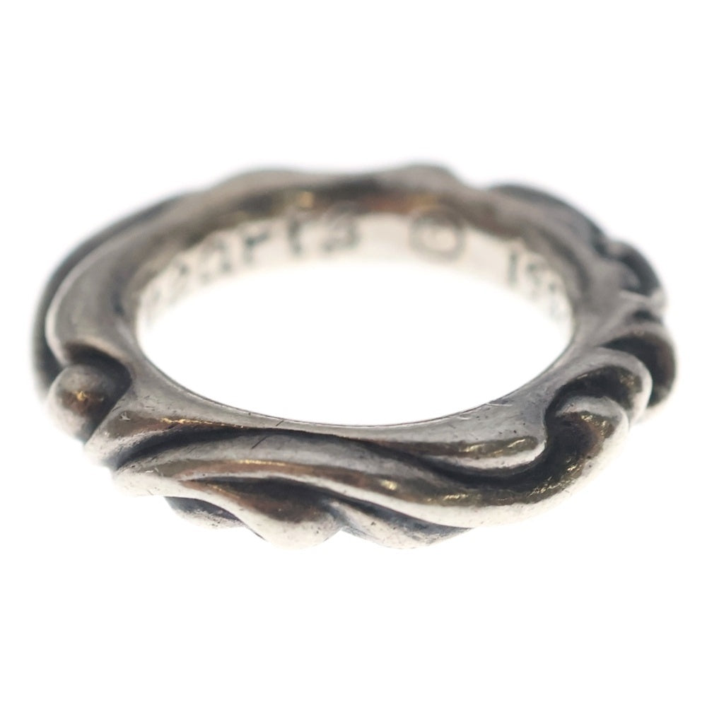 CHROME HEARTS(クロムハーツ) SCRL BAND スクロールバンド リング シルバー BCA351