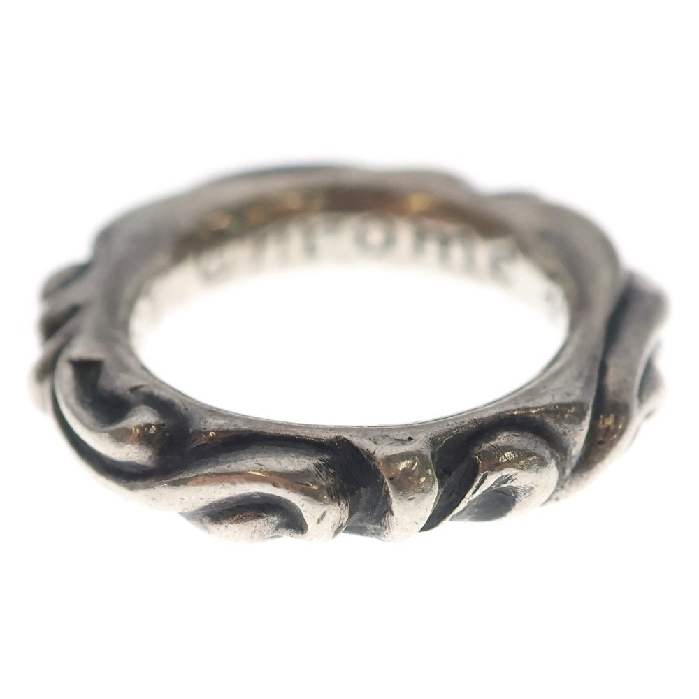 CHROME HEARTS(クロムハーツ) SCRL BAND スクロールバンド リング シルバー BCA351