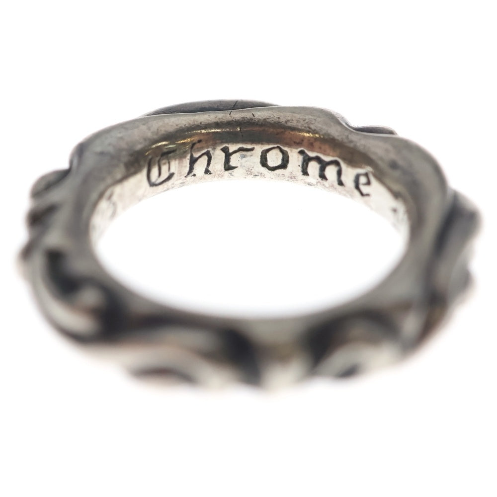 CHROME HEARTS(クロムハーツ) SCRL BAND スクロールバンド リング シルバー BCA351