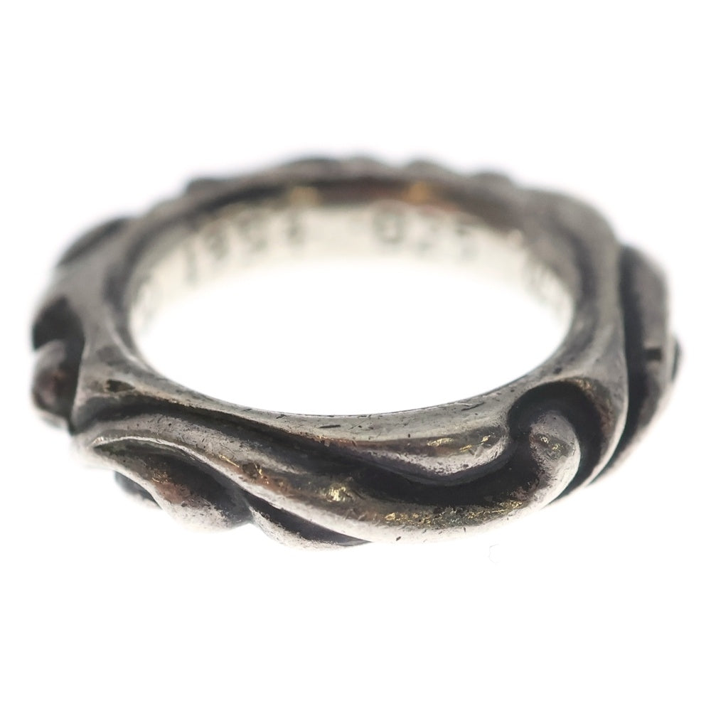 CHROME HEARTS(クロムハーツ) SCRL BAND スクロールバンド リング シルバー BCA351