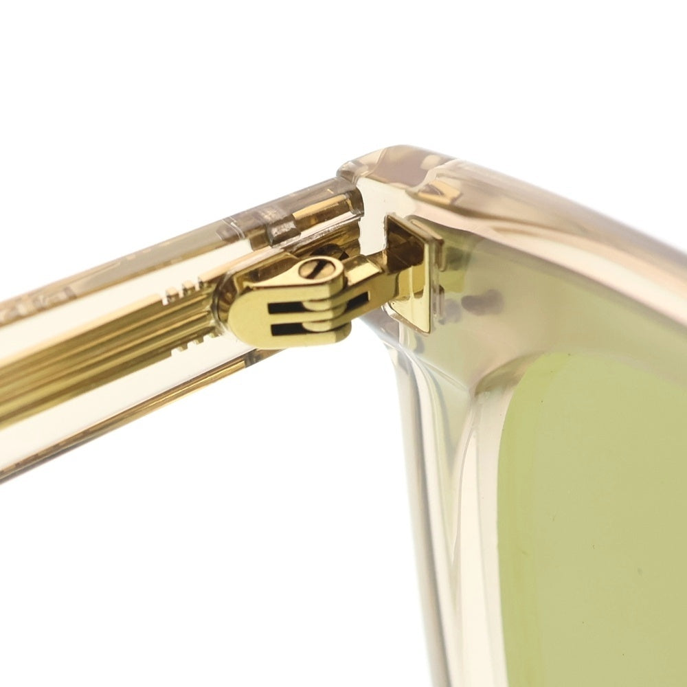 GENTLE MONSTER(ジェントルモンスター) Piana BRC18 Sunglasses クリアフレーム スクエア型 サングラス クリア/イエロー