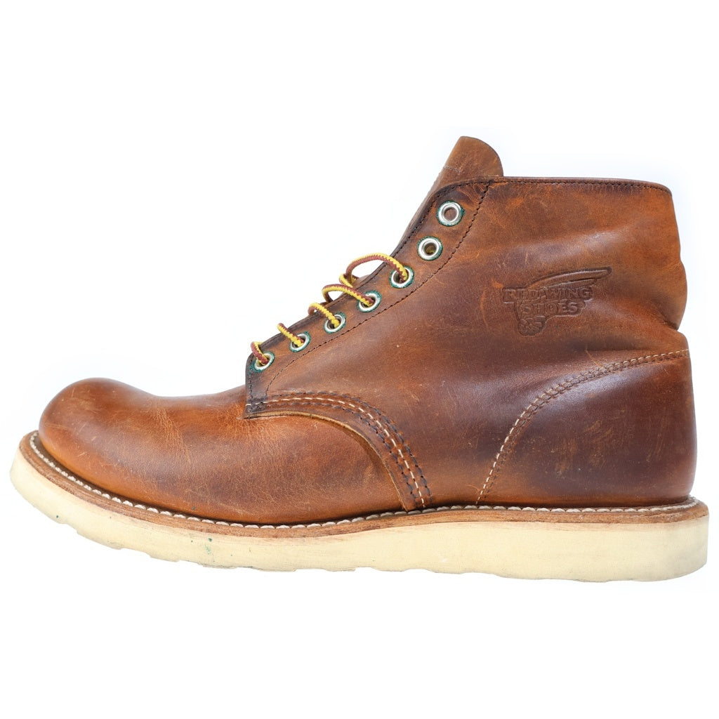 RED WING(レッド ウイング) 6' CLASSIC ROUND クラシックラウンド レースアップブーツ ブラウン 9111