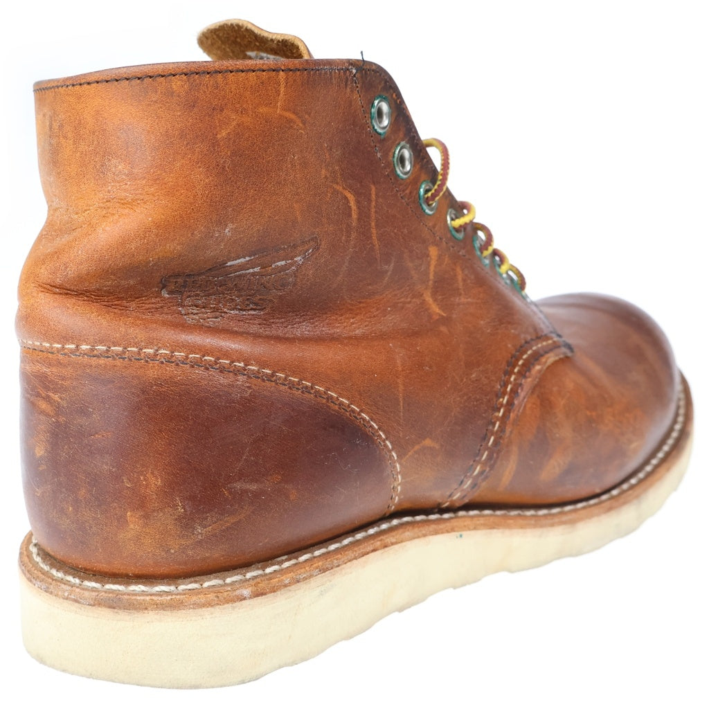 RED WING(レッド ウイング) 6' CLASSIC ROUND クラシックラウンド レースアップブーツ ブラウン 9111