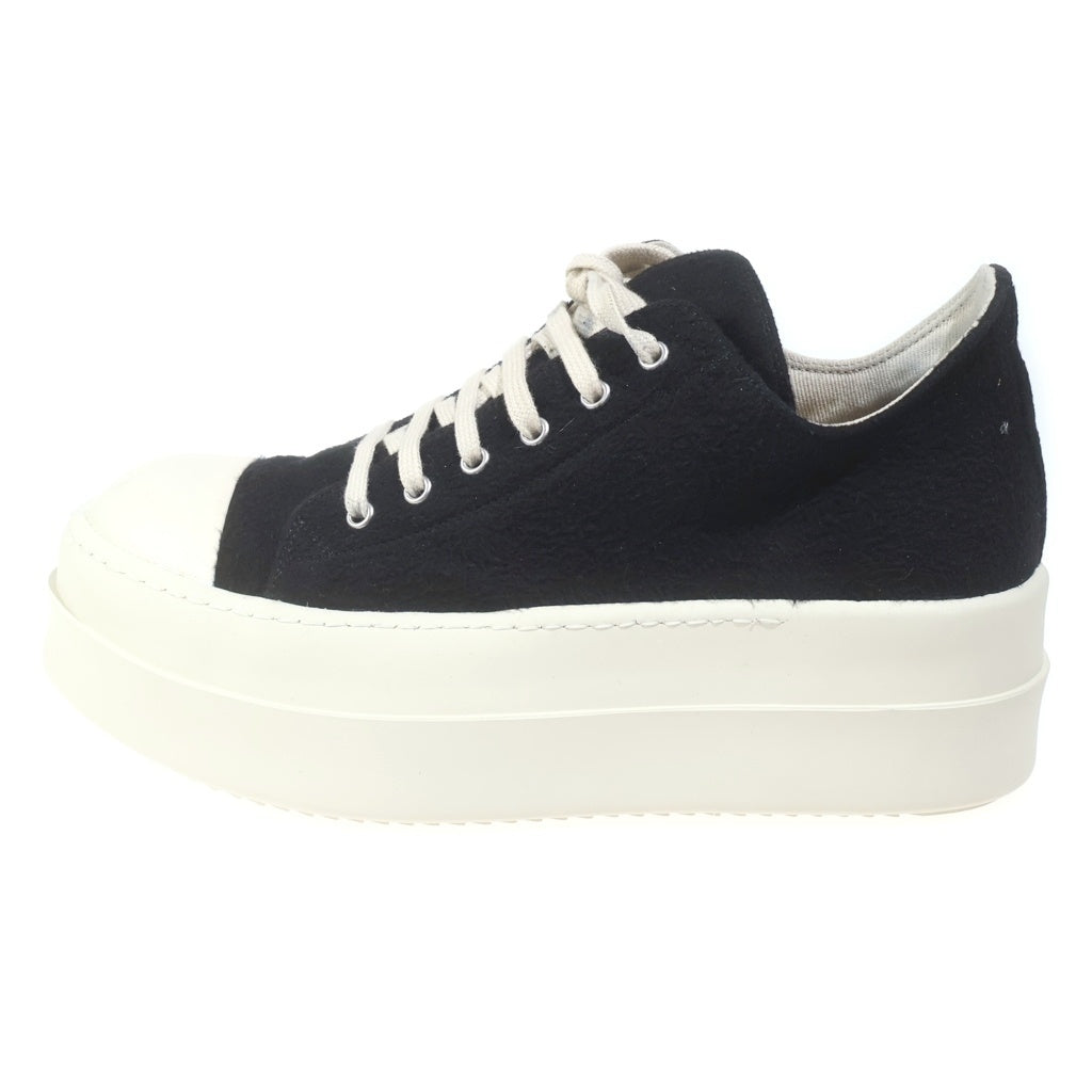 Rick Owens DRKSHDW(リックオウエンス ダークシャドウ) MEGA BUMPER SNEAKS メガバンパーローカットスニーカー ブラック