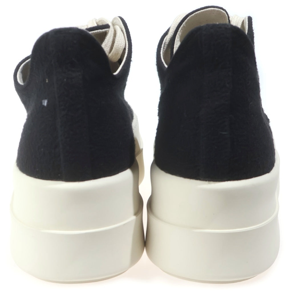 Rick Owens DRKSHDW(リックオウエンス ダークシャドウ) MEGA BUMPER SNEAKS メガバンパーローカットスニーカー ブラック