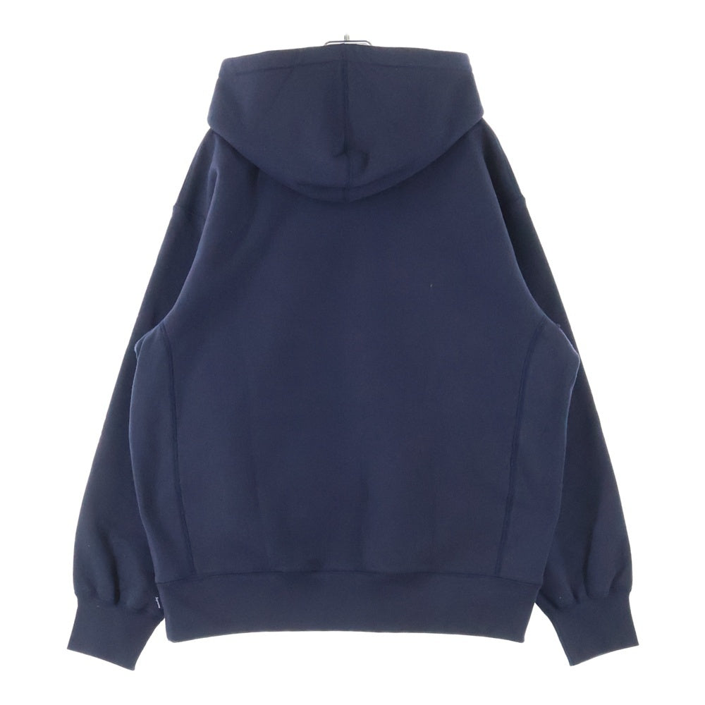 SUPREME(シュプリーム) 20AW Cross box logo Hooded Sweat Shirts クロスボックスロゴ フーデッド シャツ プルオーバーパーカー ネイビー