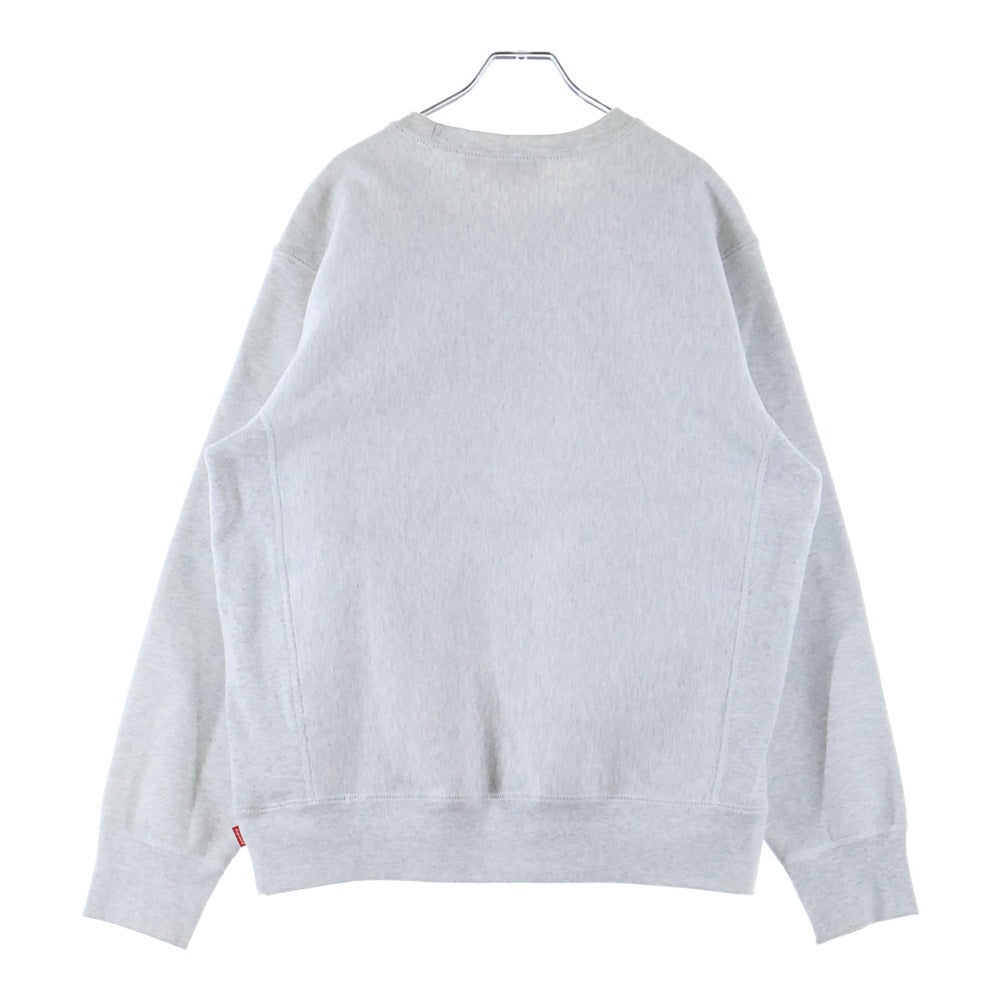 SUPREME(シュプリーム) 18AW Box Logo Crewneck Sweatshirt ボックスロゴクルーネック長袖スウェットトレーナー グレー