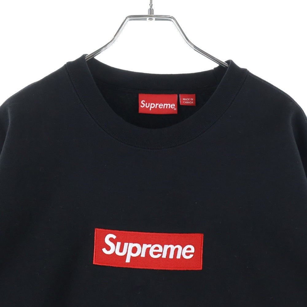 SUPREME(シュプリーム) 22AW Box Logo Crewneck Sweatshirt ボックスロゴ クルーネック スウェットトレーナー ブラック