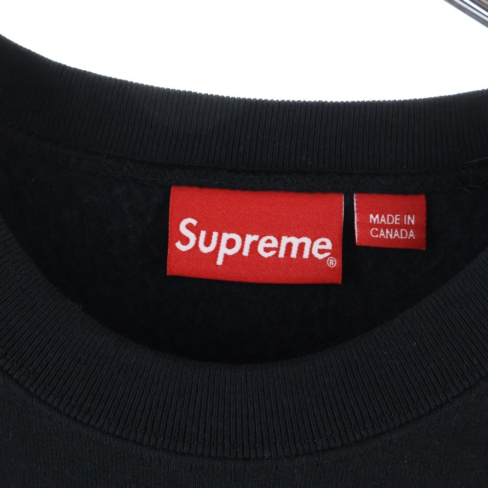 SUPREME(シュプリーム) 22AW Box Logo Crewneck Sweatshirt ボックスロゴ クルーネック スウェットトレーナー ブラック
