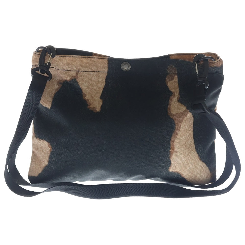 SUPREME(シュプリーム) 21AW Bleached Denim Print Shoulder Bag ブリーチド デニム プリント ショルダーバッグ サコッシュ ブラック/ベージュ NF0A7WOH