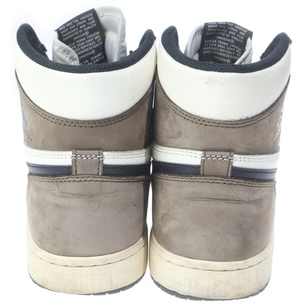 NIKE(ナイキ) AIR JORDAN 1 RETRO HIGH OG DARK MOCHA 555088-105 エアジョーダン 1 レトロ ダークモカ ハイカット スニーカー US9.5/27.5cm ブラック/ブラウン