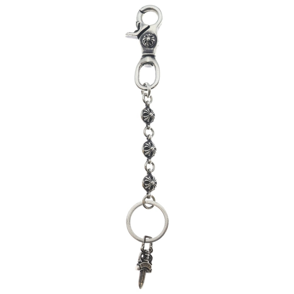 CHROME HEARTS(クロムハーツ) CLIP No2 BALL 3B クロスボール クリップ キーチェーン シルバー