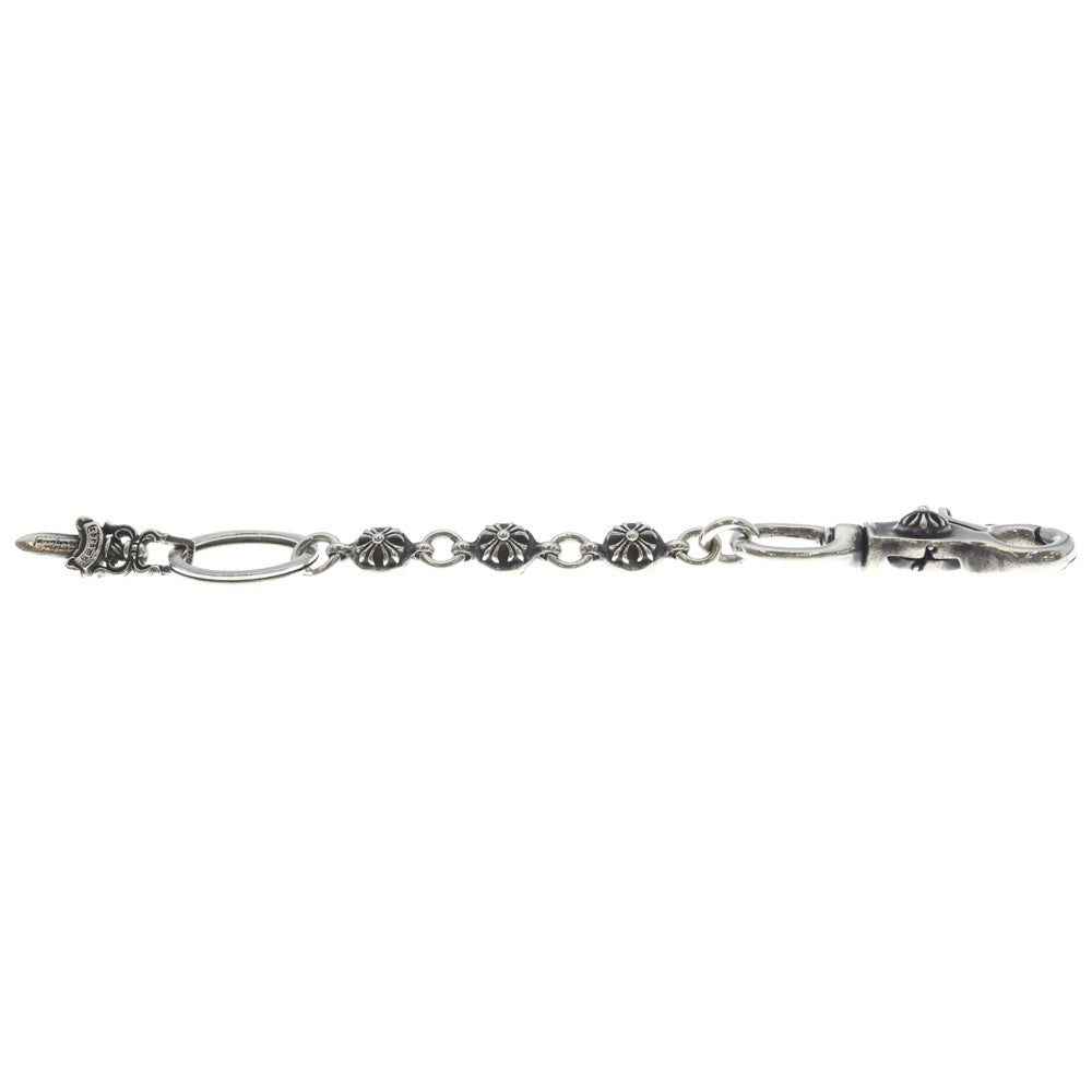 CHROME HEARTS(クロムハーツ) CLIP No2 BALL 3B クロスボール クリップ キーチェーン シルバー