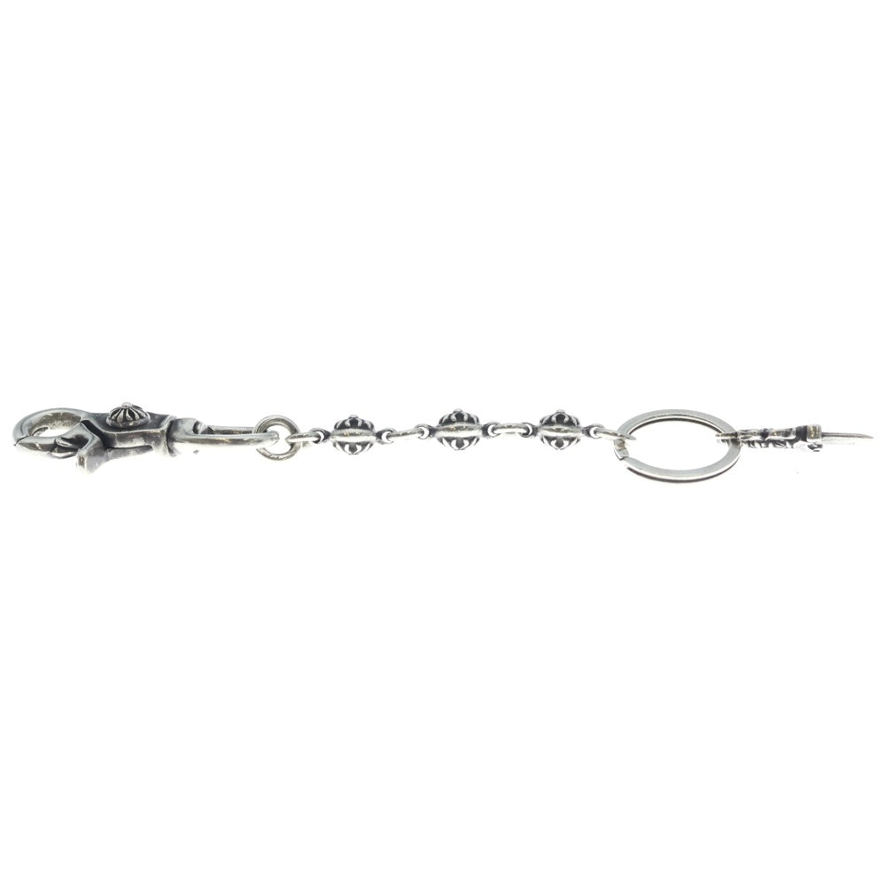 CHROME HEARTS(クロムハーツ) CLIP No2 BALL 3B クロスボール クリップ キーチェーン シルバー