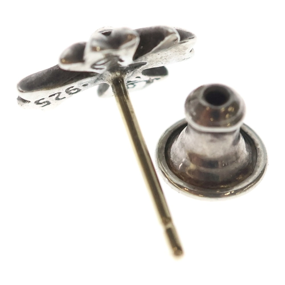 CHROME HEARTS(クロムハーツ) No2 CH CRS CHクロス スタッズピアス シルバー BCA407