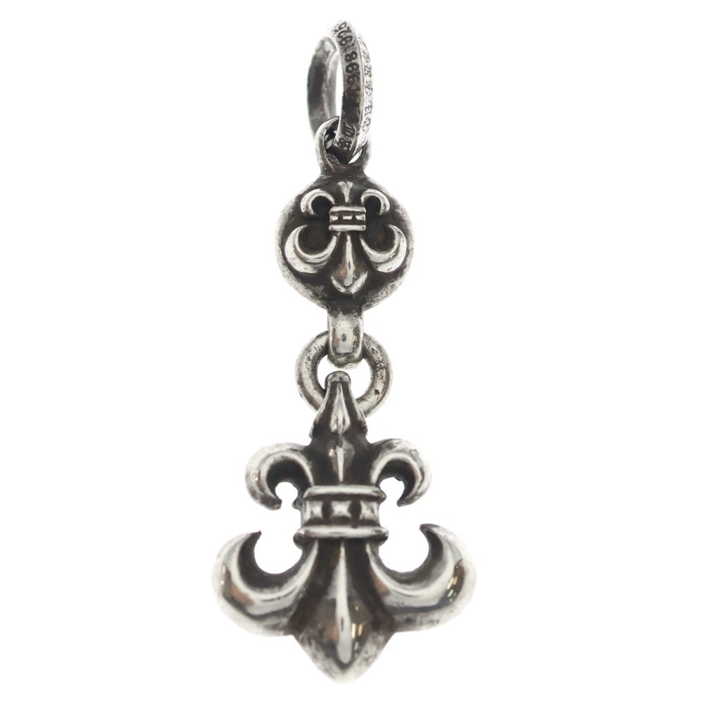 CHROME HEARTS(クロムハーツ) 1BALL BS FLEUR 1ボールBSフレアチャーム ペンダントトップ シルバー BCA198