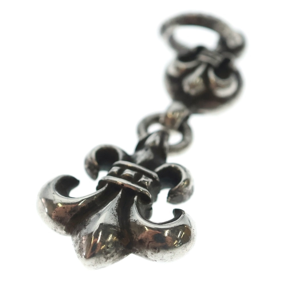 CHROME HEARTS(クロムハーツ) 1BALL BS FLEUR 1ボールBSフレアチャーム ペンダントトップ シルバー BCA198