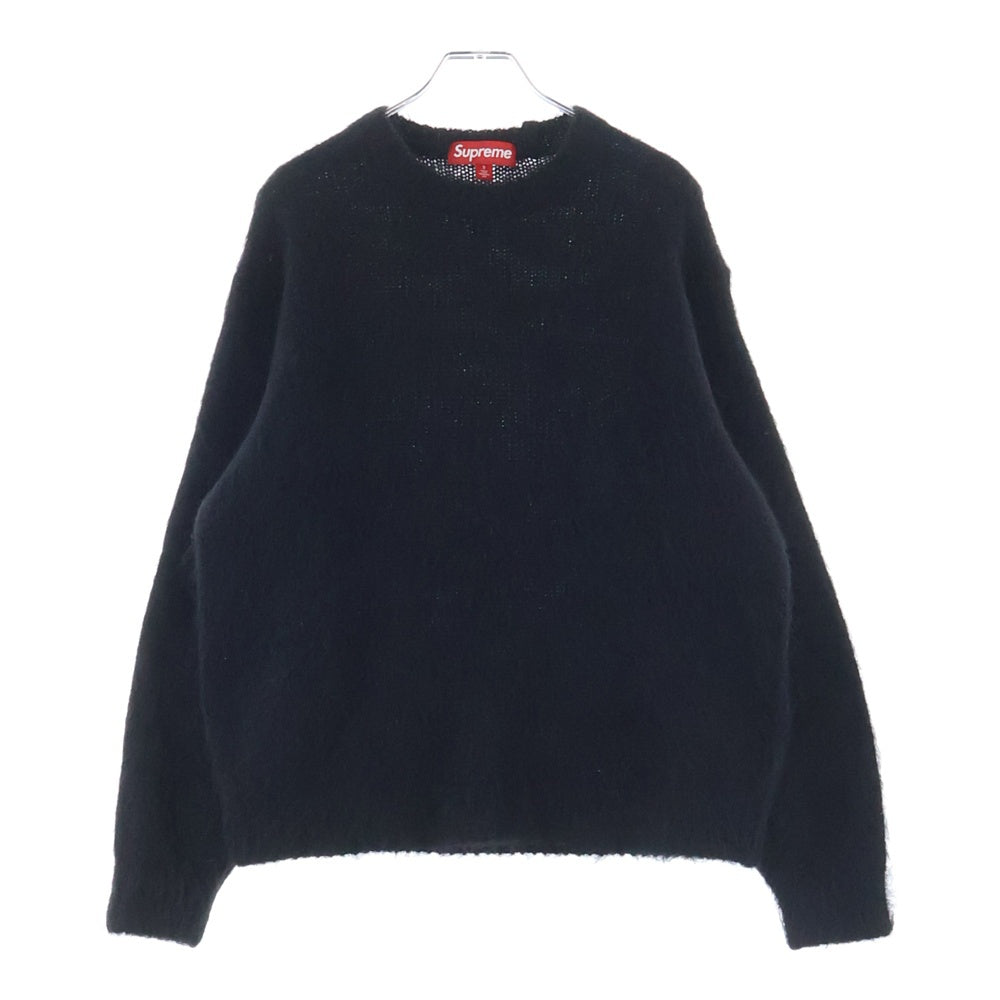 SUPREME(シュプリーム) 25AW Brushed Mohair Sweater ブラッシュド モヘア ニットセーター ブラック
