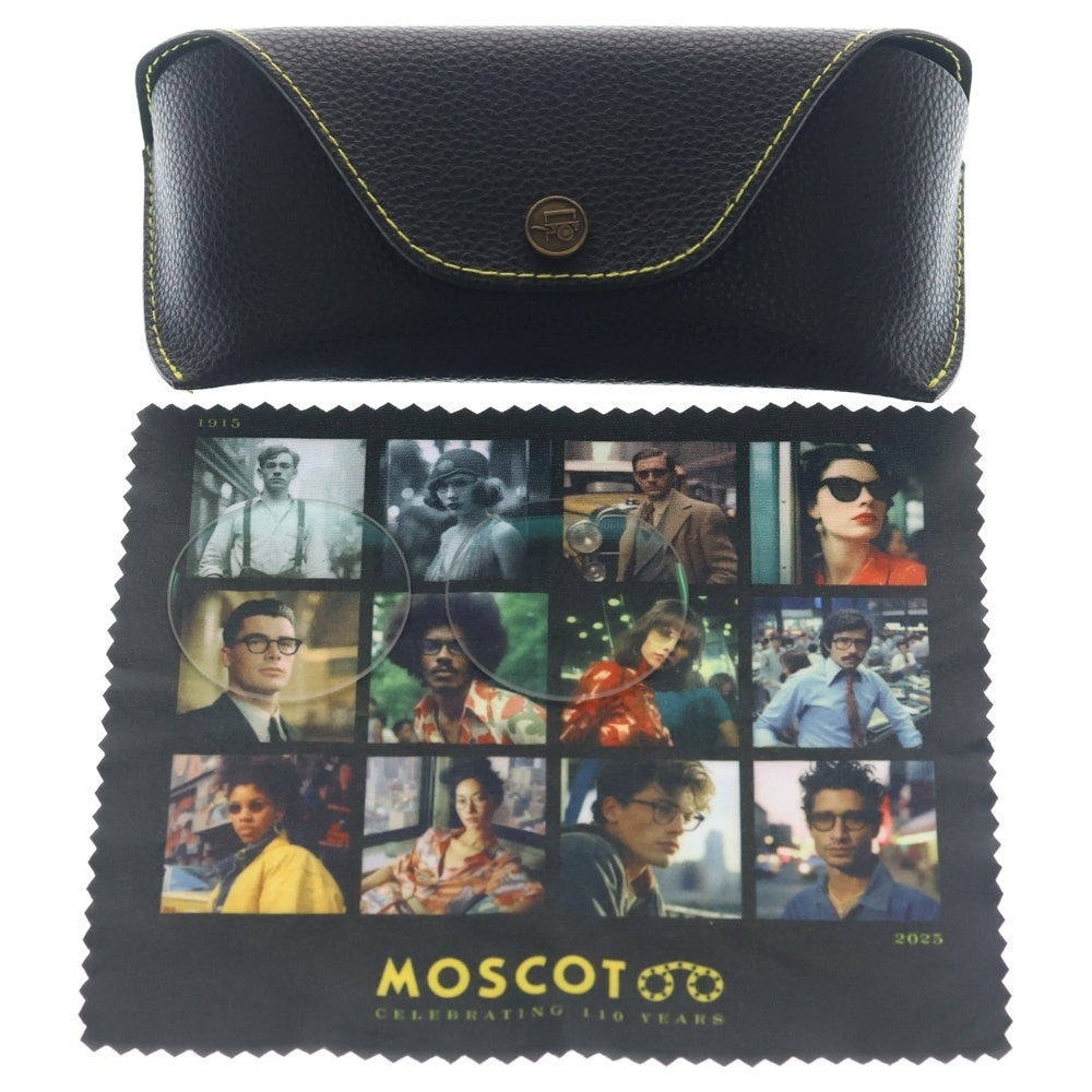 MOSCOT(モスコット) GRUNYA グルンヤ ラウンド型 サングラス メガネ ブラック