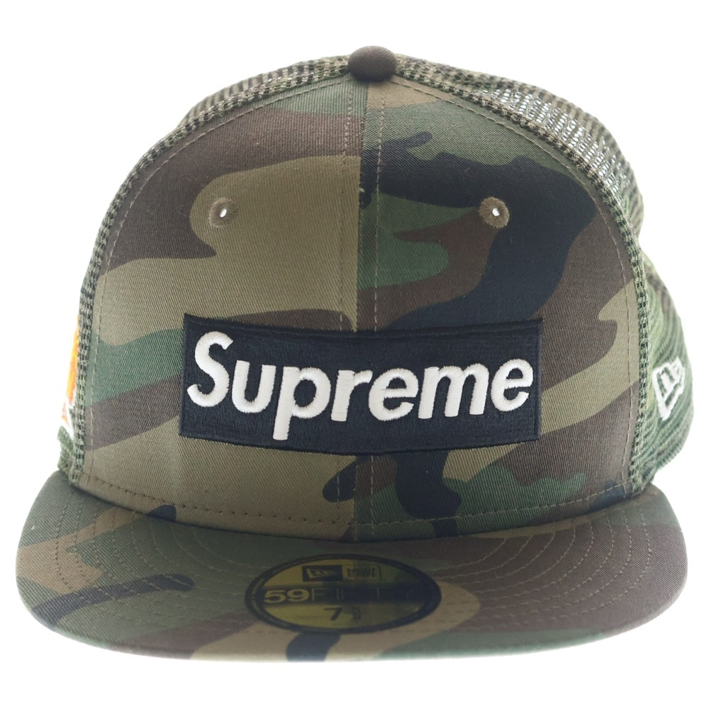 SUPREME(シュプリーム) 24ss ×NEW ERA Box Logo Mesh Back 59FIFTY ボックスロゴ メッシュキャップ カモフラ マルチカラー 7 5/8