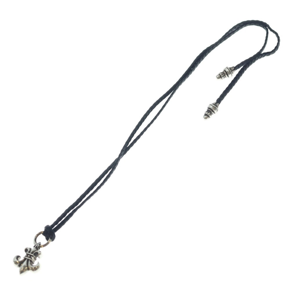 CHROME HEARTS(クロムハーツ) BS FLUER BSフレア ペンダントトップ レザーブレード ボロチップ シルバー/ブラック