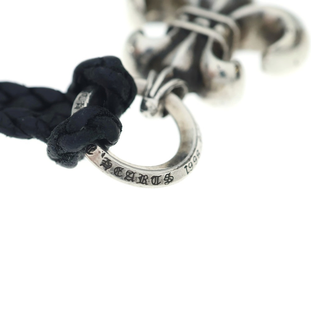 CHROME HEARTS(クロムハーツ) BS FLUER BSフレア ペンダントトップ レザーブレード ボロチップ シルバー/ブラック