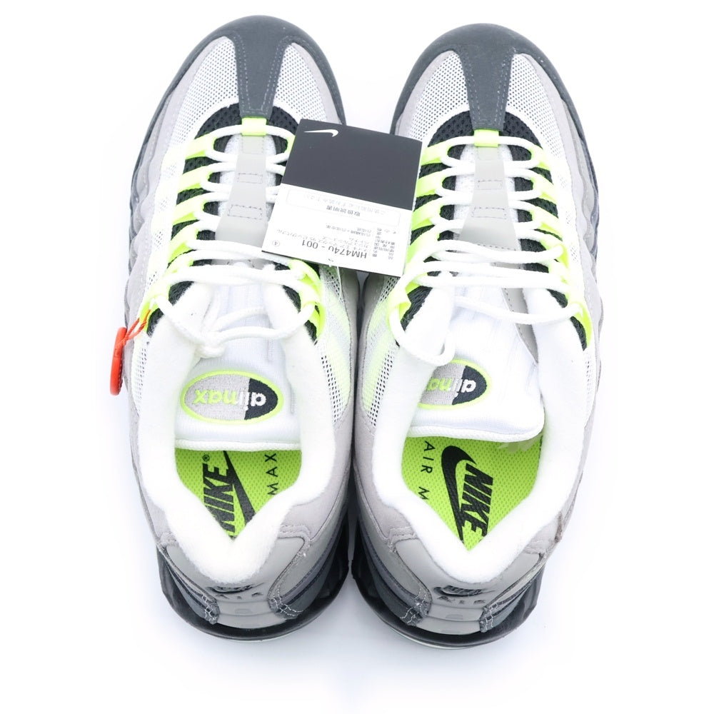NIKE(ナイキ) AIR MAX 95 OG BIG BUBBLE エアマックス95 OG ビッグバブル ローカットスニーカー イエロー HM4740-001 US10/28cm