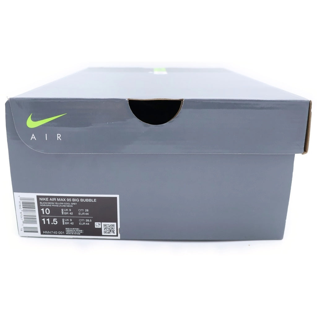 NIKE(ナイキ) AIR MAX 95 OG BIG BUBBLE エアマックス95 OG ビッグバブル ローカットスニーカー イエロー HM4740-001 US10/28cm