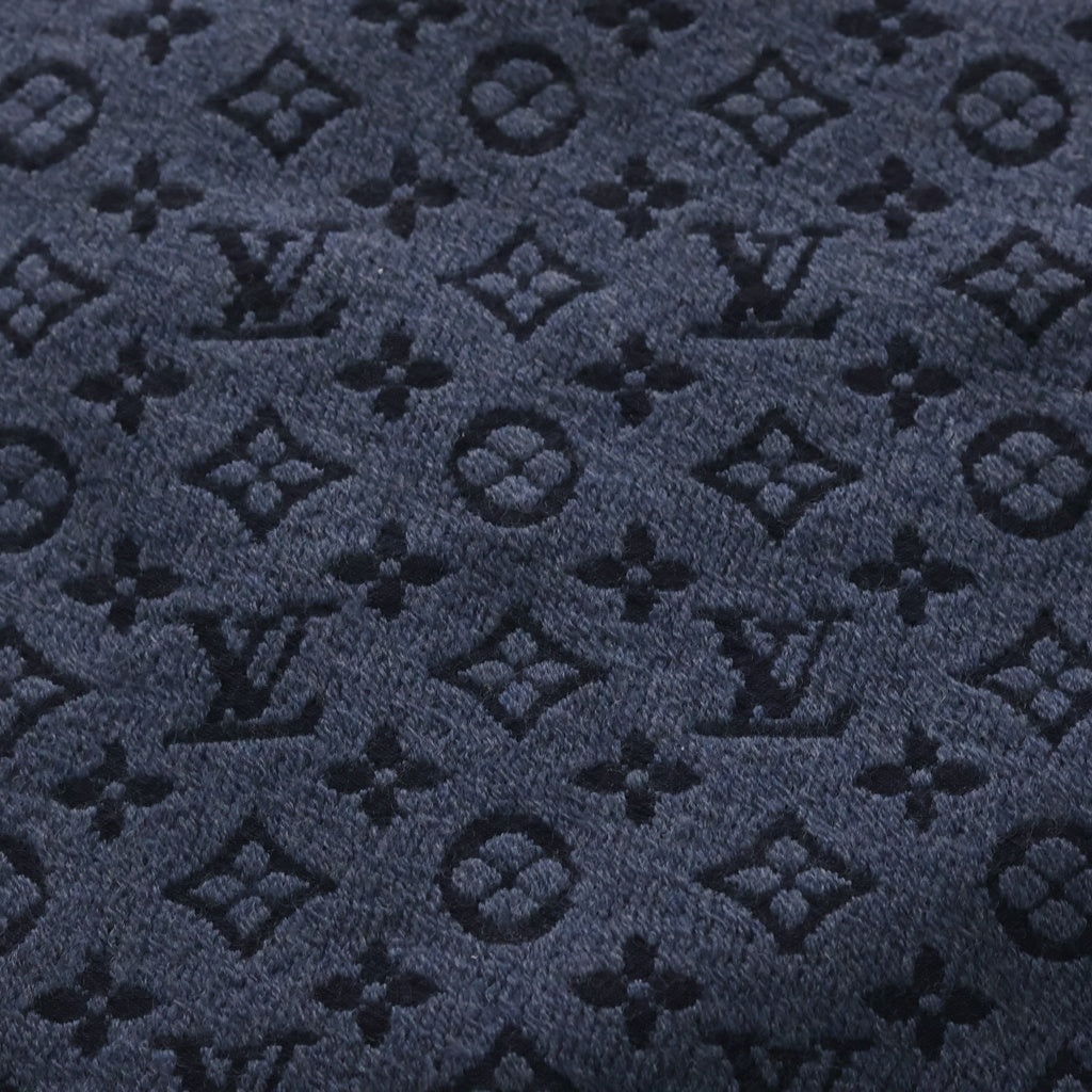 Louis Vuitton ネイビー マフラー モノグラム LOUIS VUITTON ルイヴィトン マフラー・モノグラムグラディエント