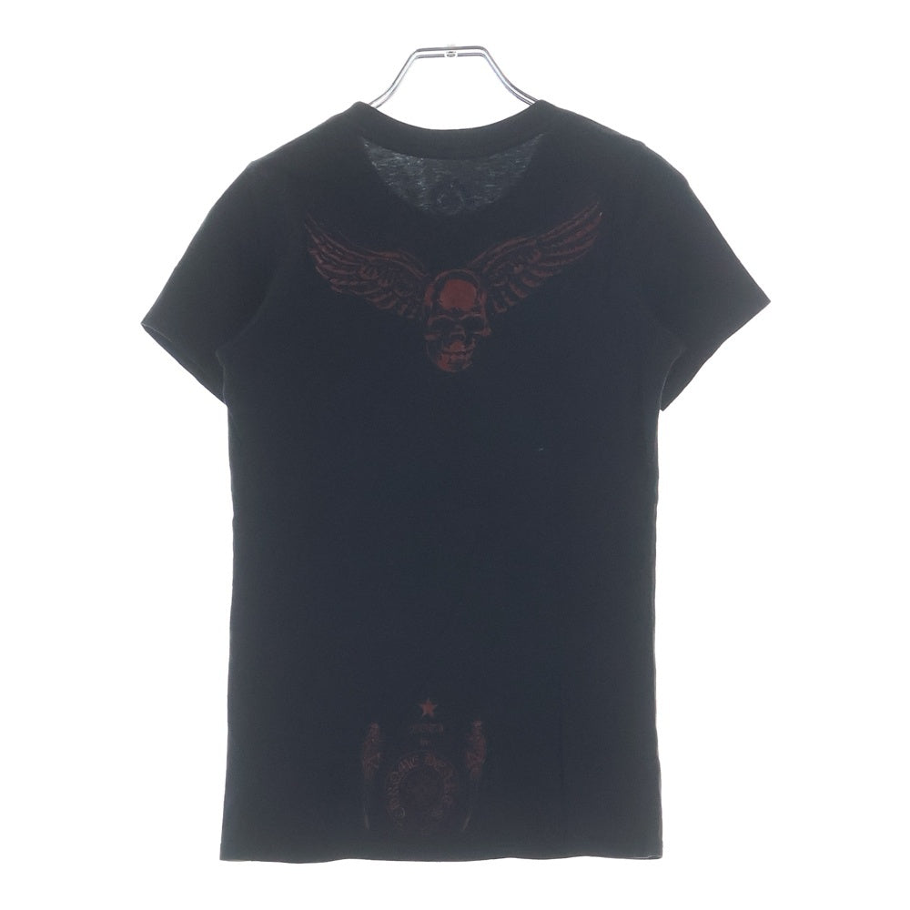 CHROME HEARTS(クロムハーツ) FOTI S/S TEE マハリア 両面プリント 半袖 クルーネック Tシャツ カットソー ブラック