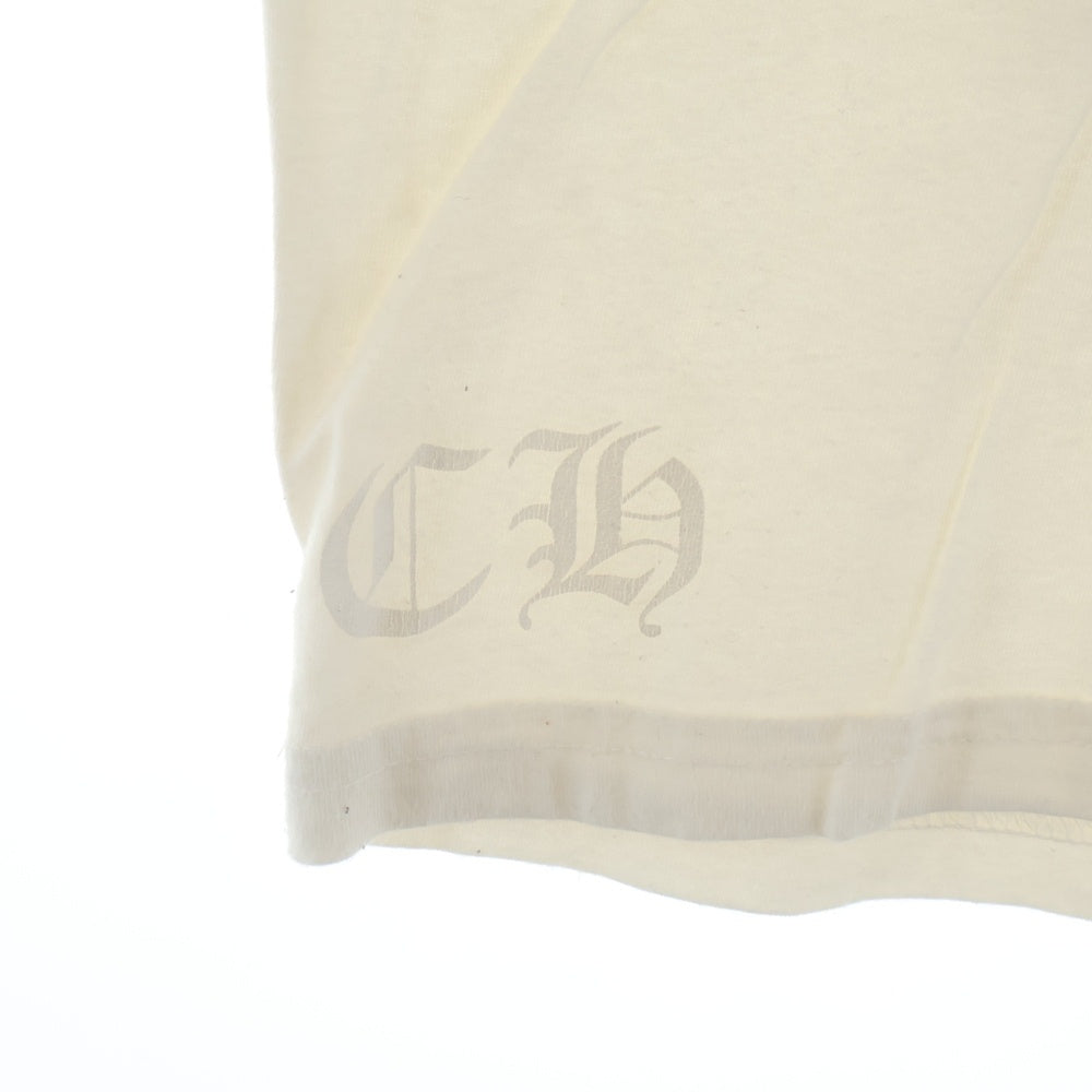 CHROME HEARTS(クロムハーツ) FOTI S/S TEE 2011 HERE COMES MR.OCULUS記念 キッズ 両面プリント 半袖 クルーネック Tシャツ ホワイト