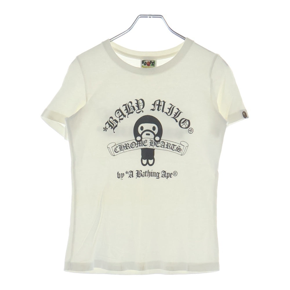 CHROME HEARTS(クロムハーツ) ×BAPE BABY MIRO 両面プリント ホワイト