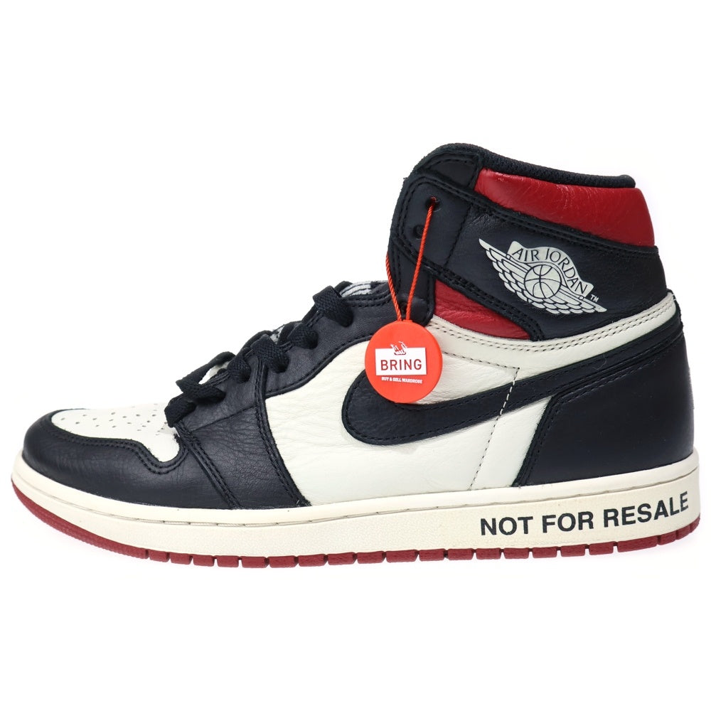NIKE(ナイキ) AIR JORDAN 1 HIGH RETRO NOT FOR RESALE エアジョーダン1 レトロ ノット フォー リセール ハイカットスニーカー レッド 861428-106 US10/28cm