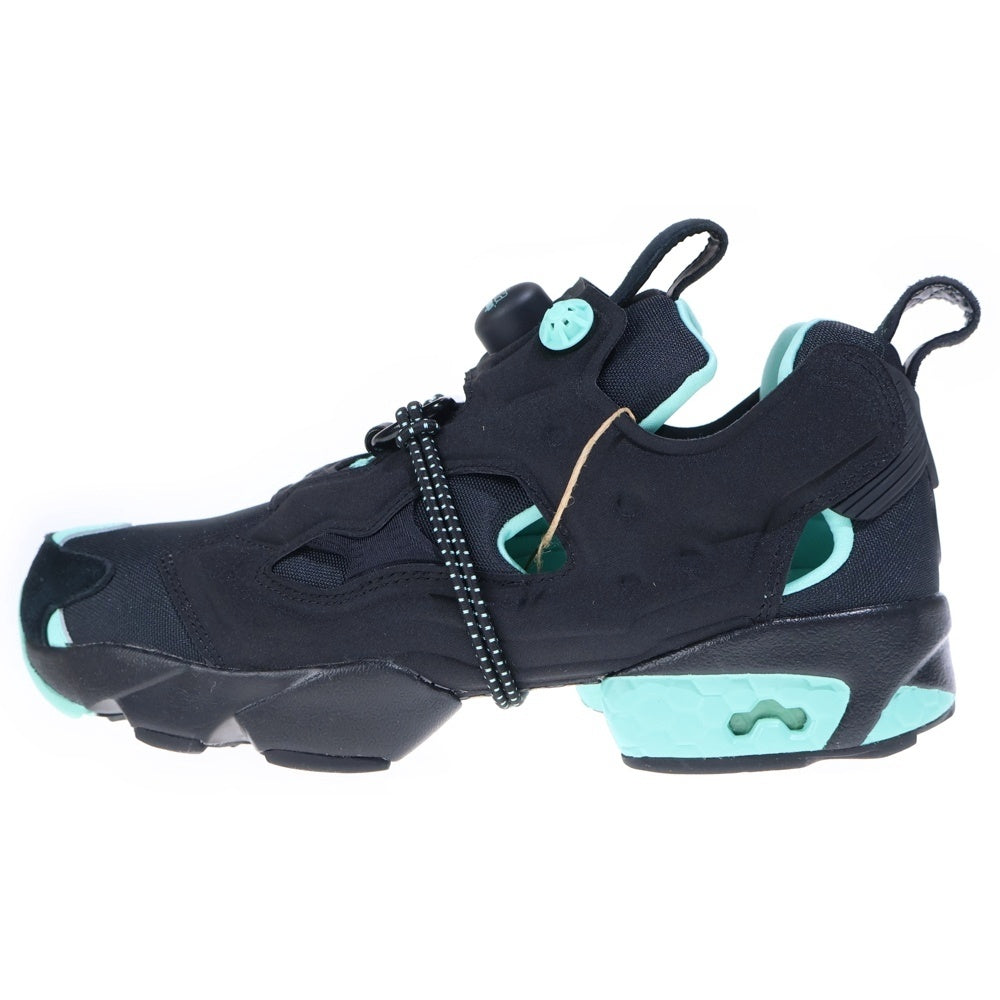 Reebok(リーボック) ×POTR INSTAPUMP FURY94 ポーター インスタポンプフューリー ローカットスニーカー ブラック/ライトブルー
