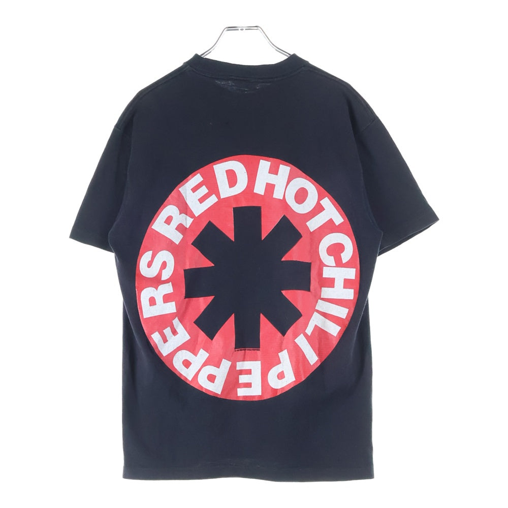 VINTAGE(ヴィンテージ) 90s 1991 RED HOT CHILI PEPPERS BLOOD SUGAR SEX MAGIC ANVIL レッドホットチリペッパーズ ブラッドシュガー セックスマジック ANVILタグ 半袖Tシャツ ブラック