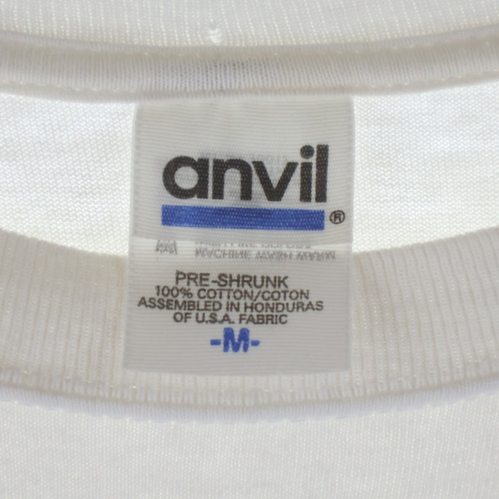 VINTAGE(ヴィンテージ) 00s NIRVANA IN UTERO ANVILタグ ニルヴァーナ インユーテロ 両面プリント クルーネック 半袖Tシャツ ホワイト