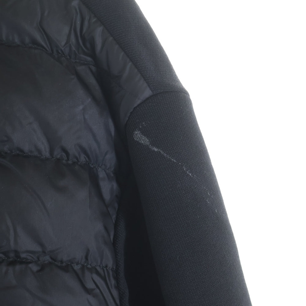 MONCLER(モンクレール) MAGLIA CARDIGAN マグリアカーディガン 切替デザイン ダブルジップアップジャケット ブラック G10918G52200