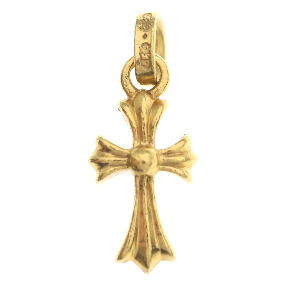 CHROME HEARTS(クロムハーツ) 22K CRS BBYFAT ベイビーファットクロス ペンダントトップ ゴールドBCA037